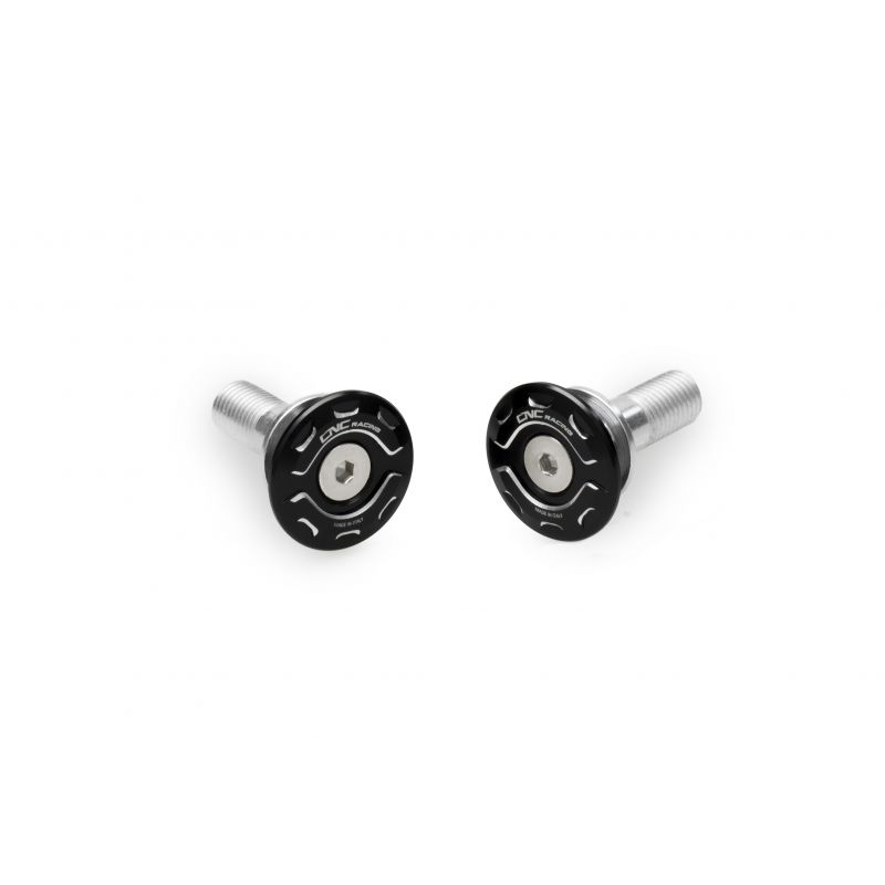Tappi telaietto posteriore  XDiavel bicolore DUCATI  Nero/Argento