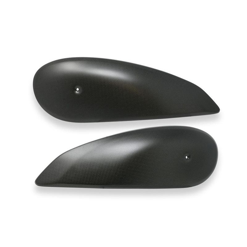Fianchetti laterali serbatoio  Scrambler - carbonio opaco Carbonio opaco