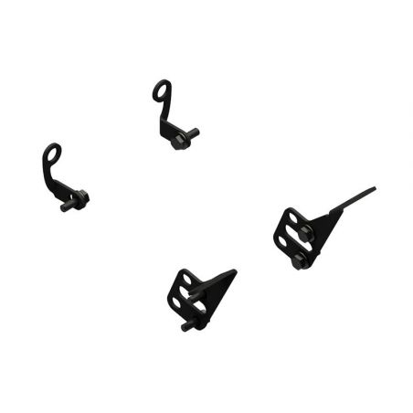 GP DUCTS - Kit montaggio DUCATI  Nero
