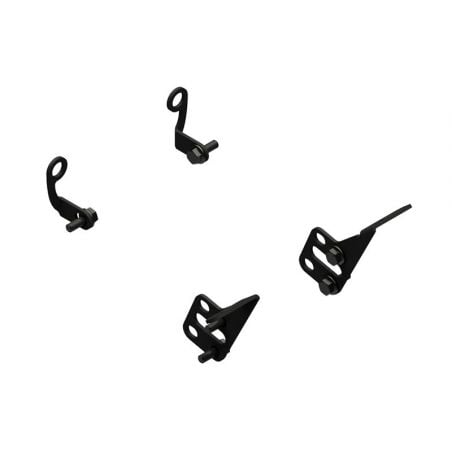 GP DUCTS - Kit montaggio DUCATI  Nero
