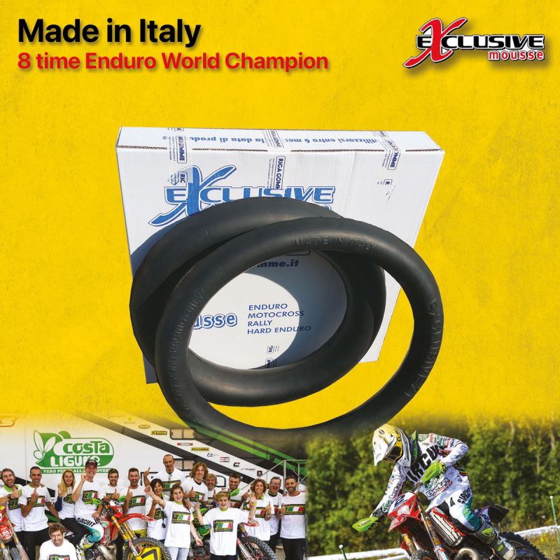 EXMOUSSE21850 Exclusive Mousse Enduro Posteriore 140/80-18 mescola STANDARD  EXCLUSIVE MOUSSE
