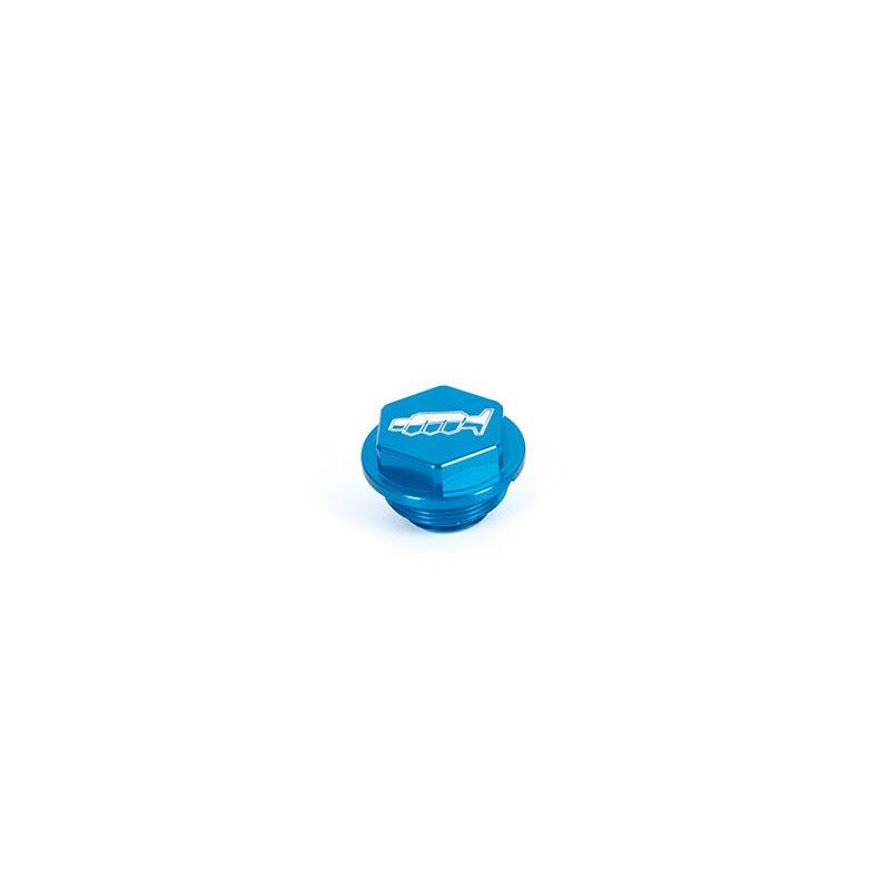 Coperchio pompa freno posteriore HUSQVARNA 450 TC 2007-2010 Azzurro