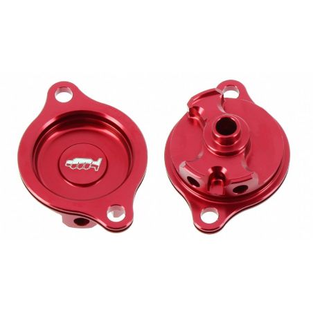 Coperchio filtro olio HONDA CRF 250 R 2004-2009 Rosso