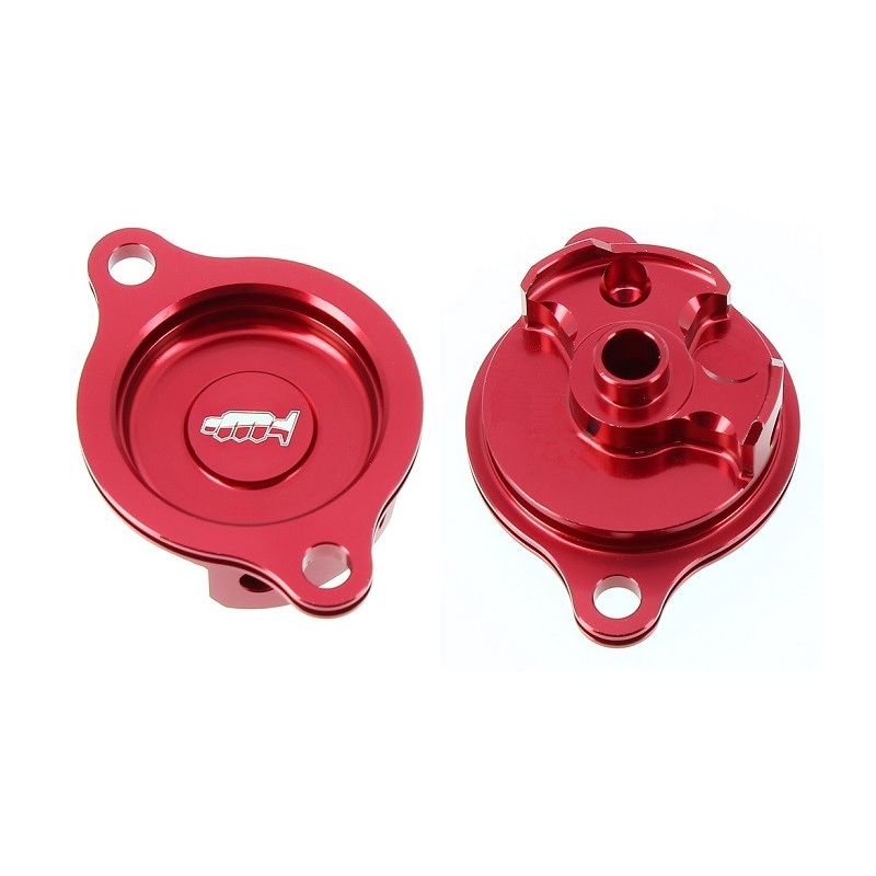 Coperchio filtro olio HONDA CRF 250 R 2010-2017 Rosso
