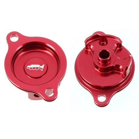 Coperchio filtro olio HONDA CRF 250 R 2010-2017 Rosso