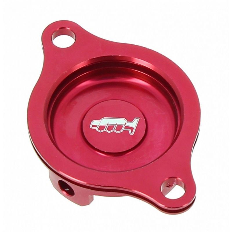 Coperchio filtro olio HONDA CRF 450 R 2002-2008 Rosso