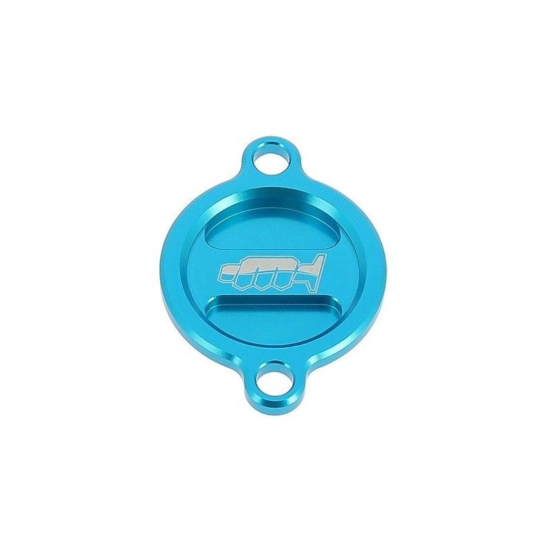 Coperchio filtro olio HUSQVARNA 501 FE 2017-2020 Azzurro