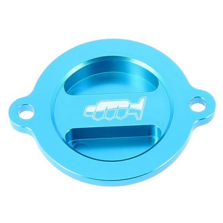 Coperchio filtro olio HUSQVARNA 450 FE 2014-2016 Azzurro