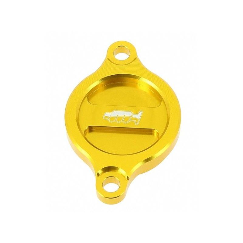 Coperchio filtro olio SUZUKI RMZ 250 2007-2019 Giallo