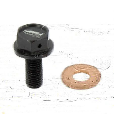 Tappo drenaggio olio con inserto magnetico HONDA CRF 250 R 2010-2017 Nero