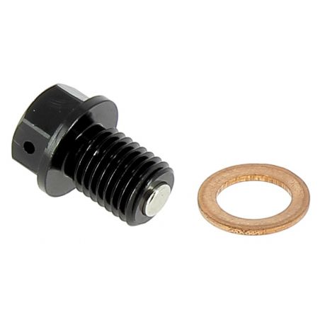 Tappo drenaggio olio con inserto magnetico HONDA CR 125 1990-2007 Nero