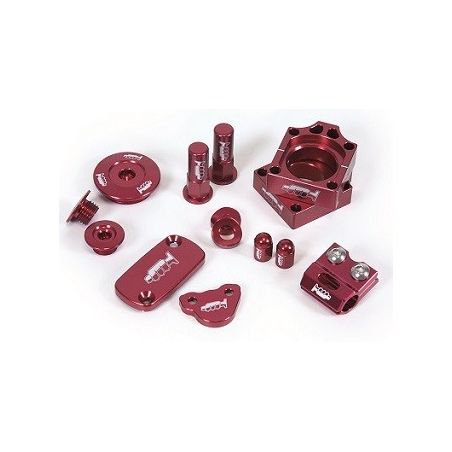 Kit particolari in alluminio HONDA CRF 250 R 2004-2009 Rosso