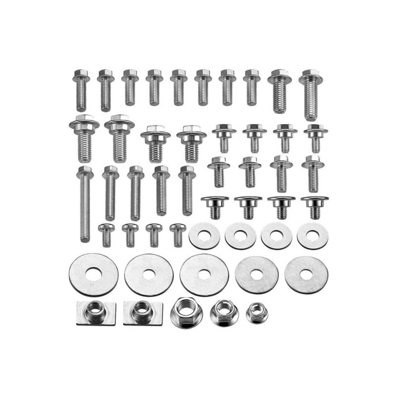 Descrizione: Kit viti TRACK PACK Viteria in acciaio