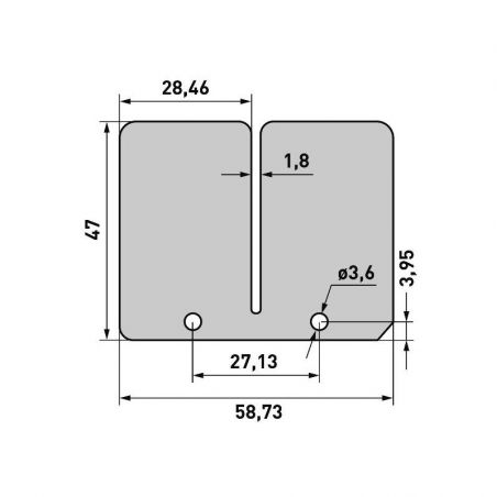 per pacchi lamellari DI SERIE KAWASAKI KX 125 1994-1997