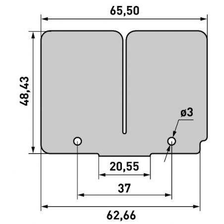 per pacchi lamellari DI SERIE KAWASAKI KX 250 2005-2008