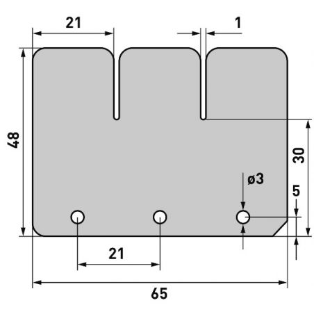 per pacchi lamellari DI SERIE KAWASAKI KX 125 2006-2008