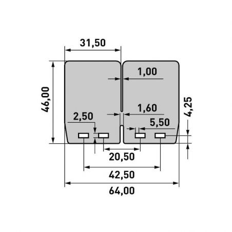 per pacchi lamellari V-FORCE4 BETA RR 250 2013-2021