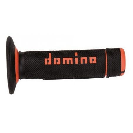 Manopole DOMINO Cross  Nero/Arancione