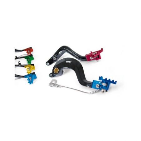 Pedale freno Forgiato con puntale snodato KTM 250 EXC 2008-2016 Puntale arancion