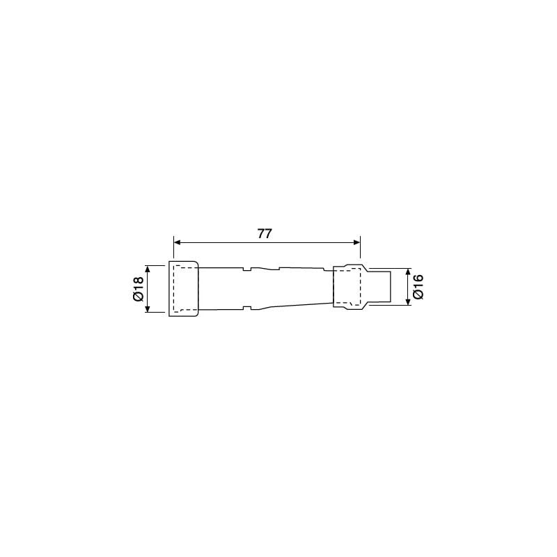 Pipette copricandela NGK   Sigla: SB05F