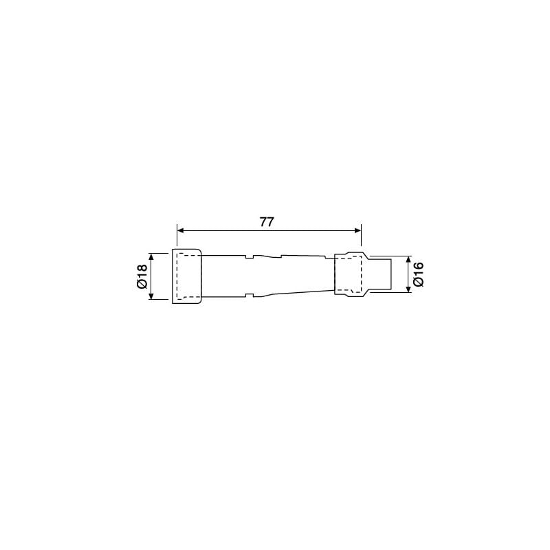 Pipette copricandela NGK   Sigla: SD05F