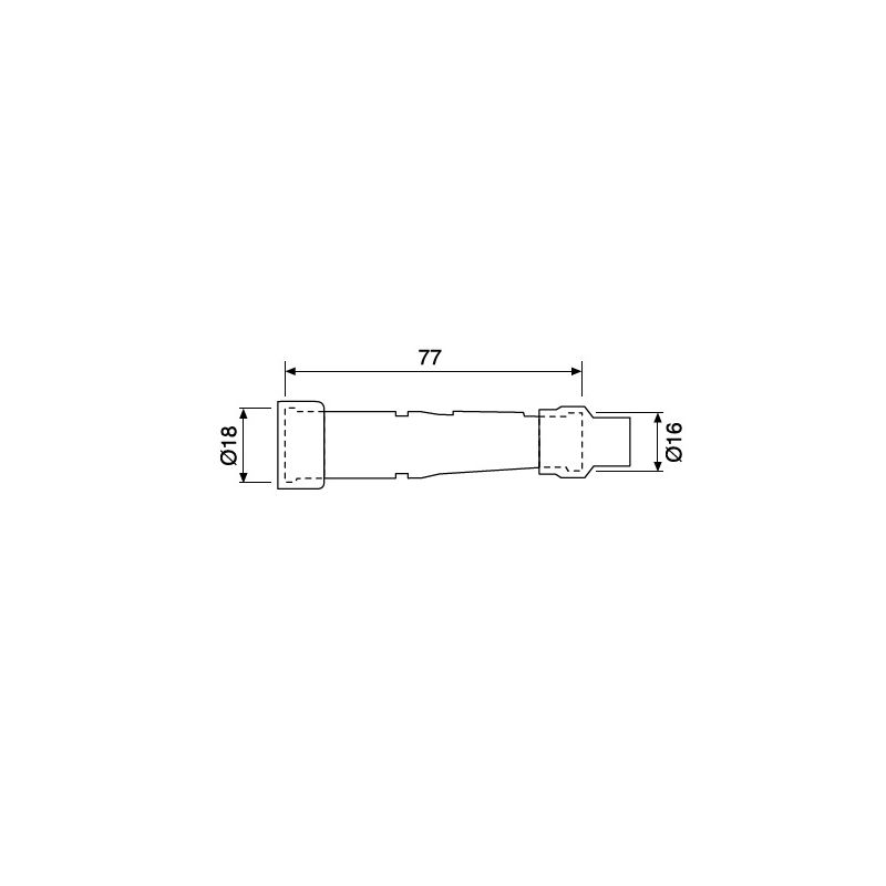 Pipette copricandela NGK   Sigla: SD05F