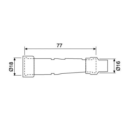 Pipette copricandela NGK   Sigla: SD05FP