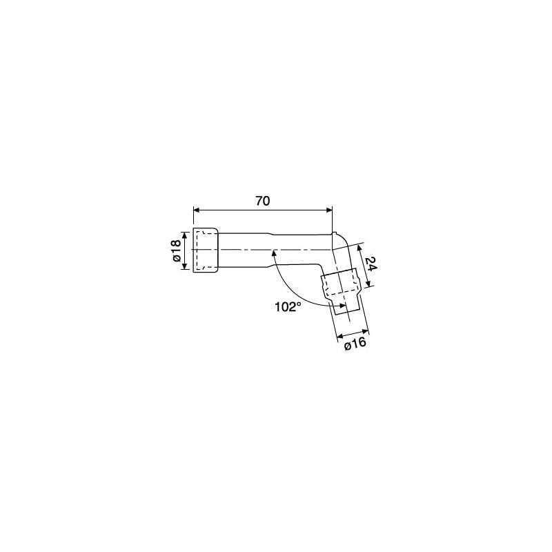 Pipette copricandela NGK   Sigla: XD05F