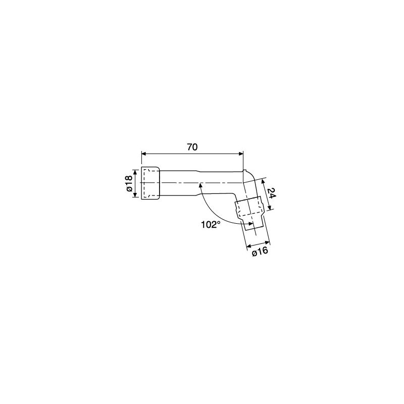 Pipette copricandela NGK   Sigla: XD05F