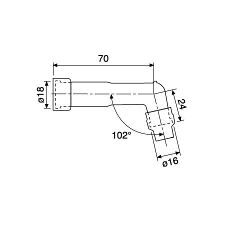 Pipette copricandela NGK   Sigla: XD05F