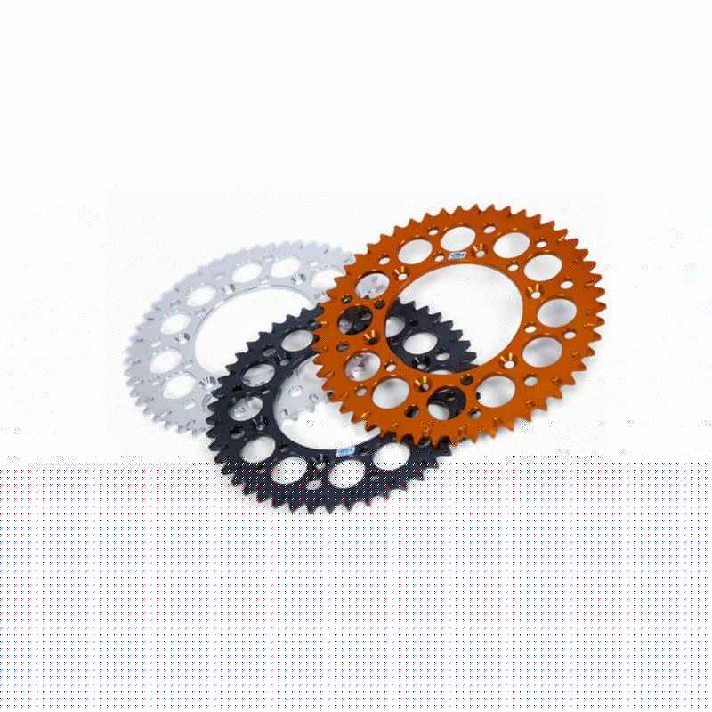Corona in ergal autopulenti fuoristrada BETA RR 350 2011-2012 Nero 50 denti Pass