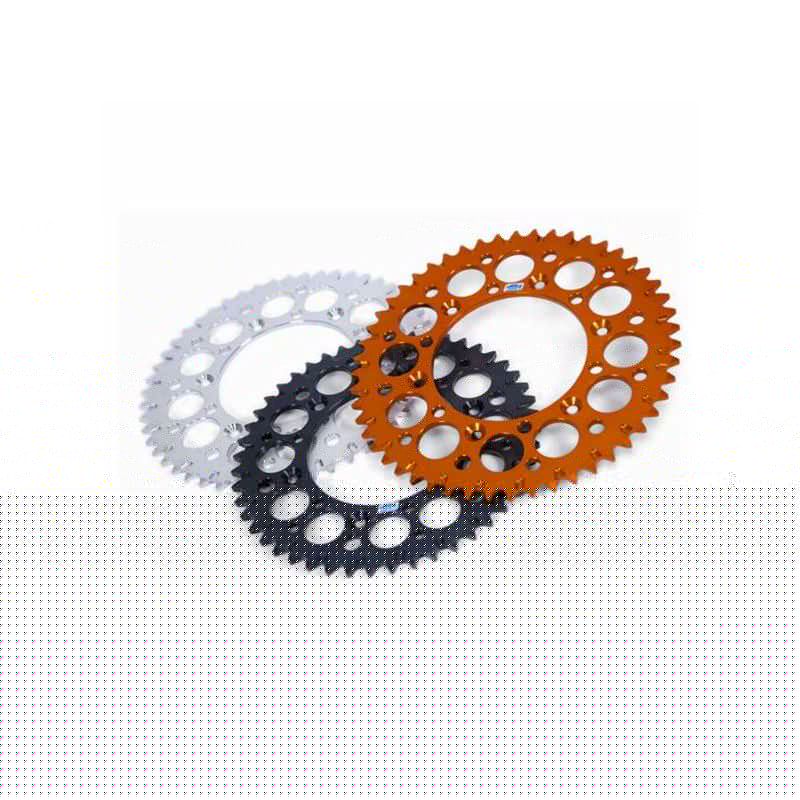 Corona in ergal autopulenti fuoristrada BETA RR 125 2T 2018-2020 Rosso 51 denti