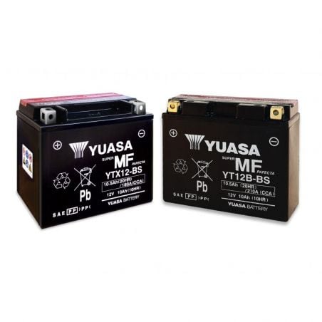 Batterie YUASA PIAGGIO Beverly 300 2010-2017 YTX12-BS/CBTX12-BS Ah10