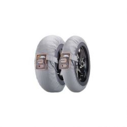Tire warmers RACE black color SBK / MotoGP