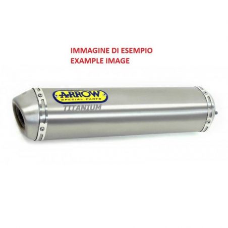 Approved titanium muffler...
