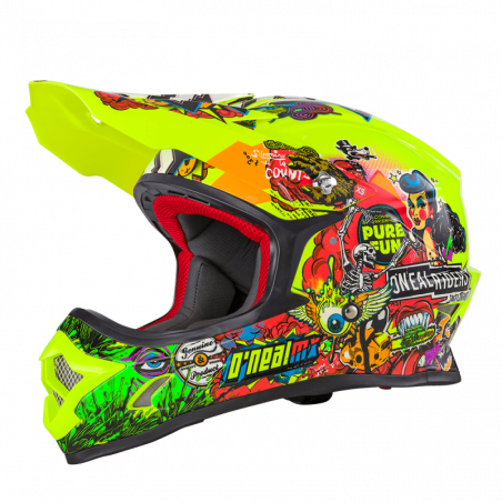 3SRS Casco CRANK neon yellow