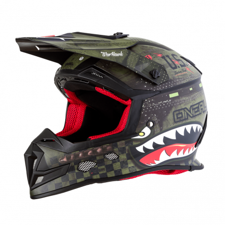 5SRS Casco WARHAWK black/green