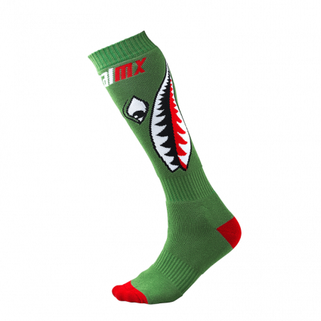 Chaussettes PRO MX BOMBER vert