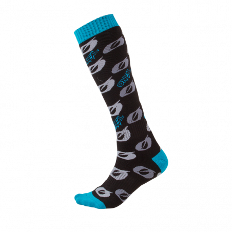 PRO MX Calze O´LOGO black/blue