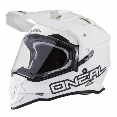 Casque blanc SIERRA II FLAT