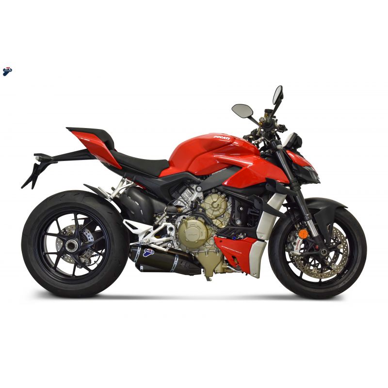 D19909440INA Scarico Termignogni Racing Ducati Streetfighter V4 D19909440INA Black Edition + Filtro