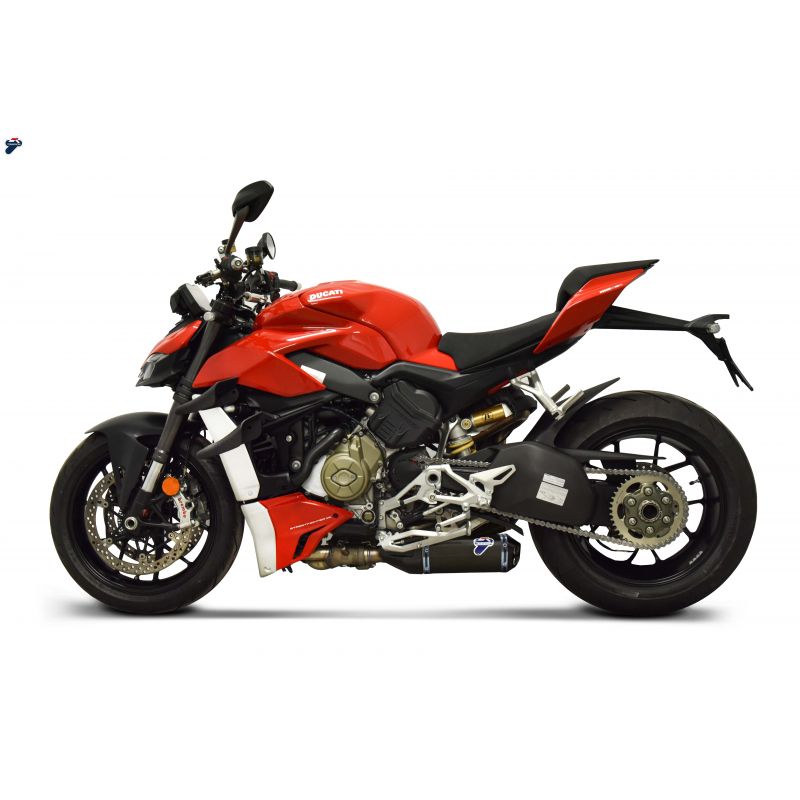 D19909440INA Scarico Termignogni Racing Ducati Streetfighter V4 D19909440INA Black Edition + Filtro
