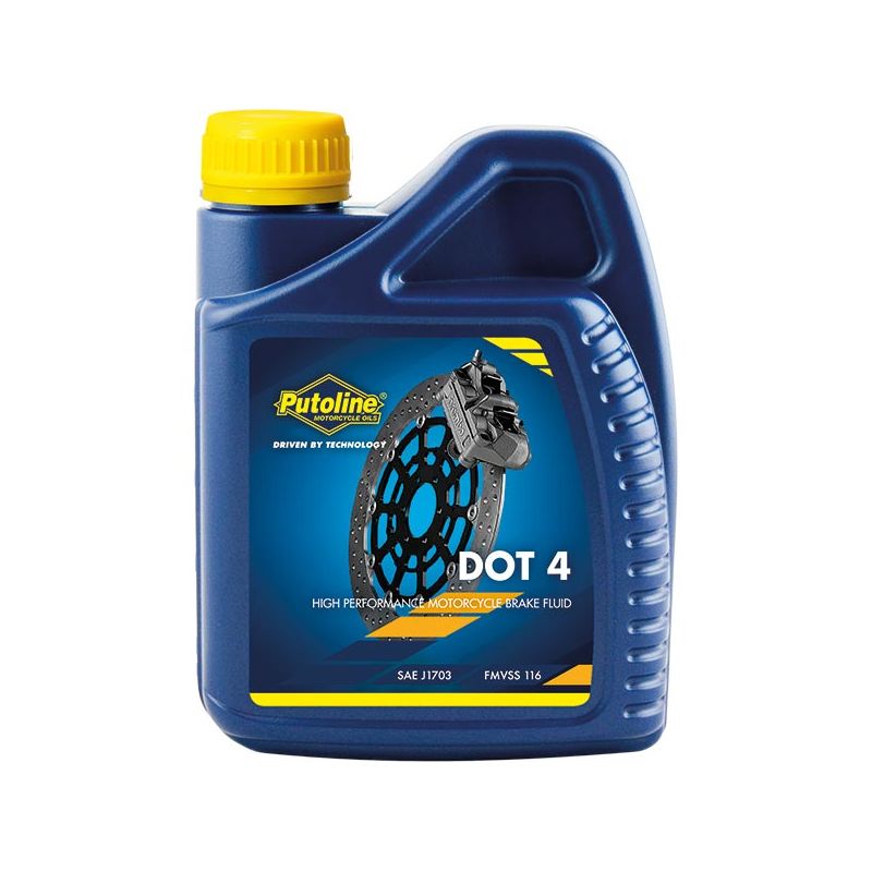 PUTOLINE BRAKEFLUID DOT 4 (CARTONE 12X500ML BOTTIGLIA)