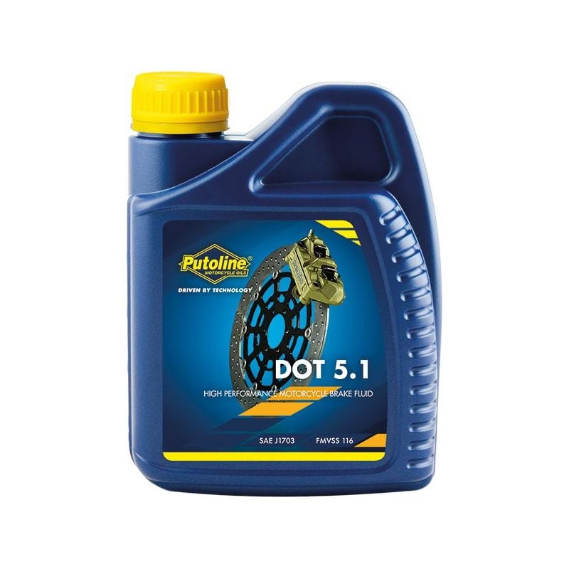 574043 PUTOLINE BRAKEFLUID DOT 5.1 (CARTONE 12X500ML BOTTIGLIA)  Putoline