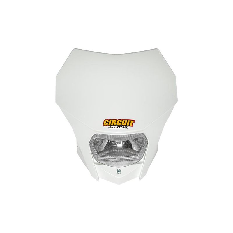 507047 PORTAFARO BAGUS BIANCO-BIANCO CON LAMPADA ALOGENA 12V 35/35W (Rif.CIRCUIT: HL020-222) 