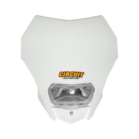 507047 PORTAFARO BAGUS BIANCO-BIANCO CON LAMPADA ALOGENA 12V 35/35W (Rif.CIRCUIT: HL020-222) 