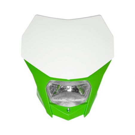 507051 PORTAFARO BAGUS BIANCO-VERDE CON LAMPADA ALOGENA 12V 35/35W (Rif.CIRCUIT: HL020-272) 