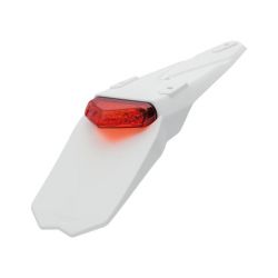 507052 PORTATARGA MINI MANTIS BIANCO CON FANALINO ROSSO 15 LED OMOLOGATO (Rif.CIRCUIT: PT003-225) 