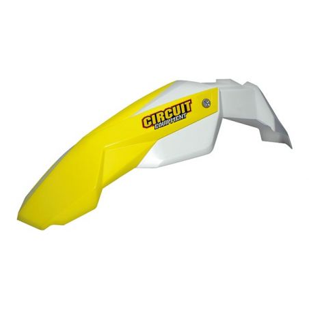 507211 PARAFANGO ANTERIORE STEALTH WHITE/YELLOW (Rif.CIRCUIT: PF004-226)  CIRCUIT EQUIPMENT