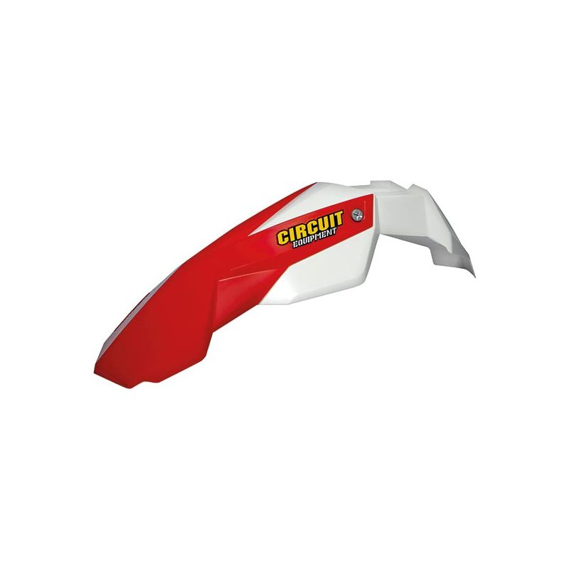 PARAFANGO ANTERIORE STEALTH WHITE/RED (Rif.CIRCUIT: PF004-22V)